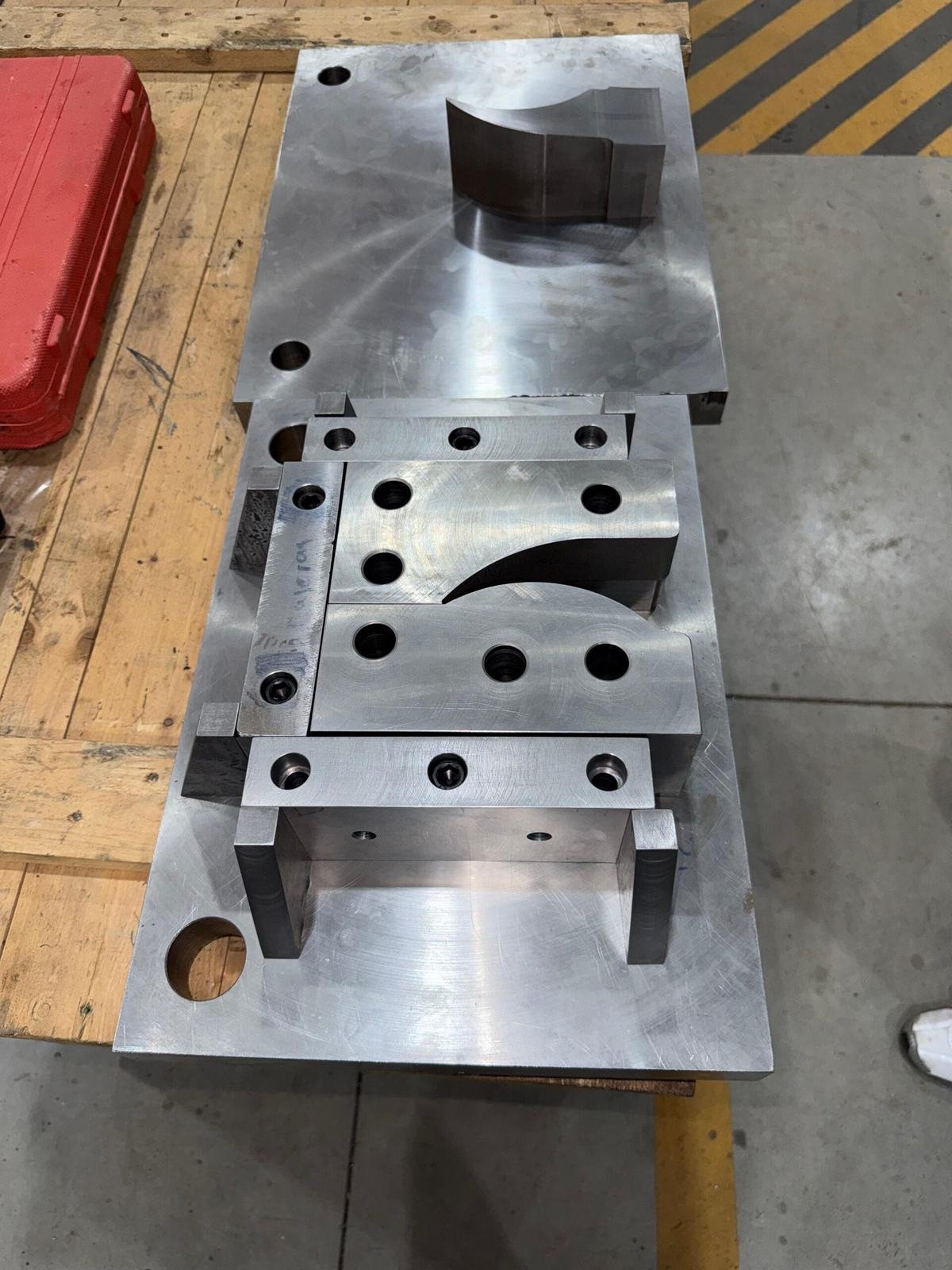 Molde de precisión mecanizado en CNC